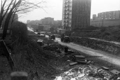 José Luis Araúna González. Obras de prolongación de la Avenida de los Castros. 1972, Fondo Joaquín y José Luis Araúna, Centro de Documentación de la Imagen de Santander, CDIS, Ayuntamiento de Santander.