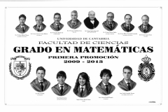 Grado en Matemáticas 2013 - 1ª Promoción