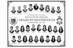 Grado en Matemáticas 2015 - 3ª Promoción