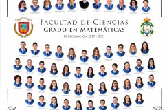 Grado en Matemáticas 2021 - 9ª Promoción