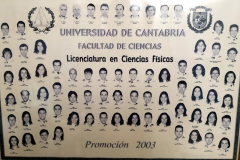 C. Físicas 2003 - 30ª Promoción