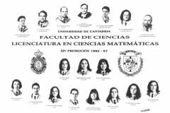 Matemáticas 1997- 14ª Promoción