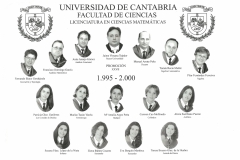 Matemáticas 2000 - 17ª Promoción