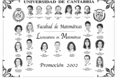 Matemáticas 2002 - 19ª Promoción